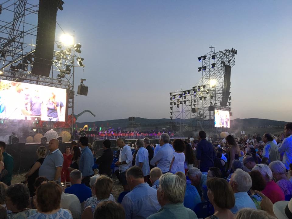 Andrea Bocelli konsert i Lajatico, Toscana, Italia 2023 // Bocellitur