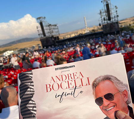 Andrea Bocelli konsert i Toscana, Italia 2023 // Bocellitur